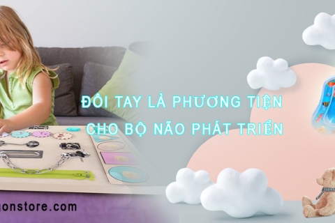 Năm lý do tại sao "Busy Board" - Bảng bận rộn Montessori quan trọng cho sự phát triển của trẻ
