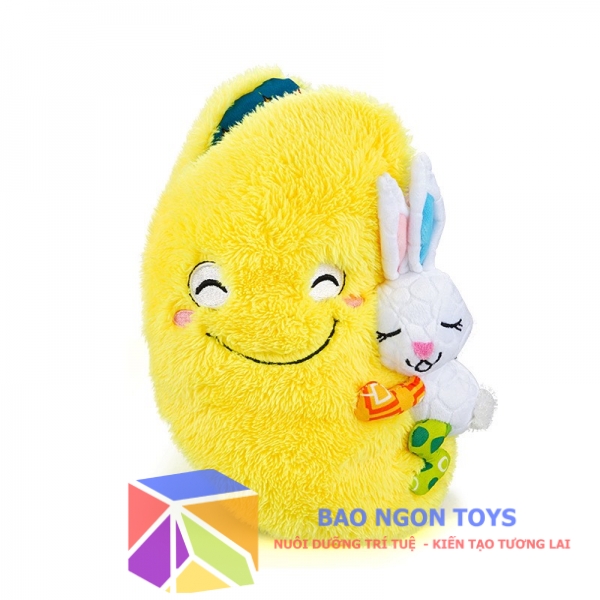 SÁCH VẢI 3D TƯƠNG TÁC THÚ NHỒI BÔNG , ĐỒ CHƠI TREO NÔI XE ĐẨY, NGƯỜI BẠN NHỎ CHO GIẤC NGỦ CỦA BÉ – BAO NGON TOYS - SV69