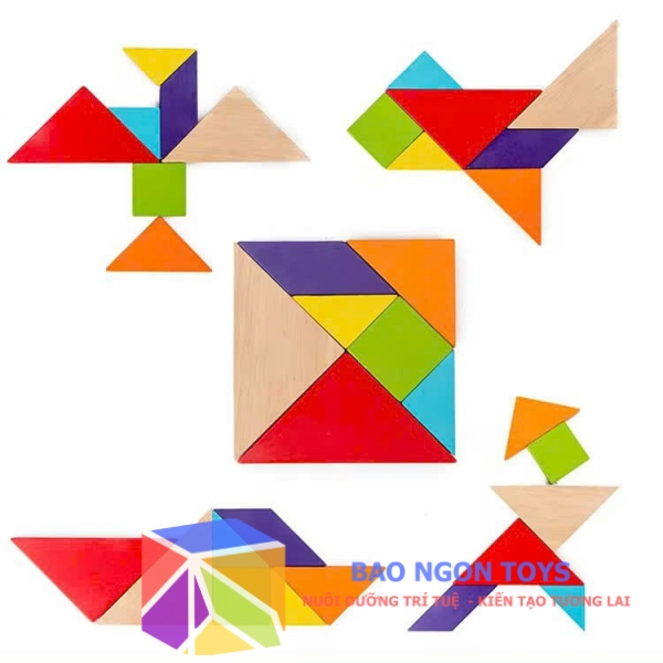Đồ chơi gỗ hộp thả hình khối Montessori giúp bé nhận biết hình dạng, màu sắc và phát triển vận động tinh - BAO NGON TOYS - DG342