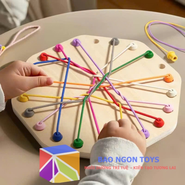 Đồ chơi giải đố gỡ nút dây xoắn, board game rèn luyện tư duy IQ, giải trí vui nhộn dành cho cả gia đình cùng chơi, ROPE BREAKING GAME- DG401