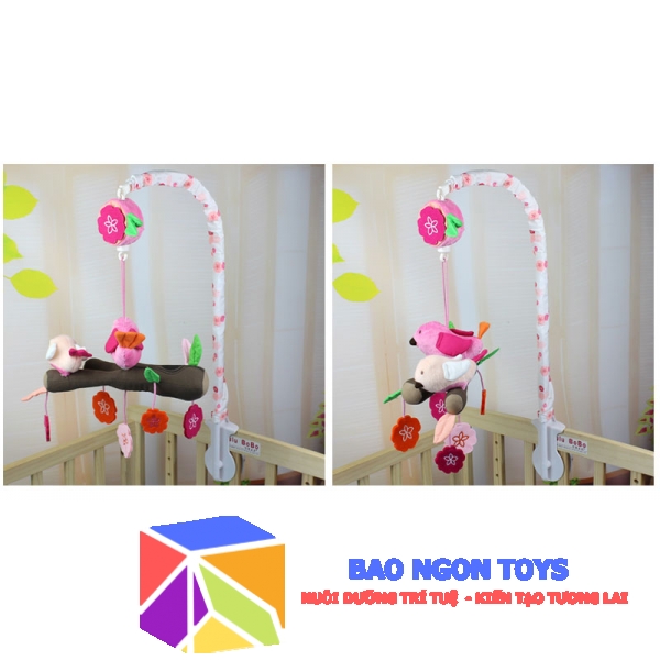Đồ chơi treo nôi phát nhạc dễ thương cho bé sơ sinh DV115
