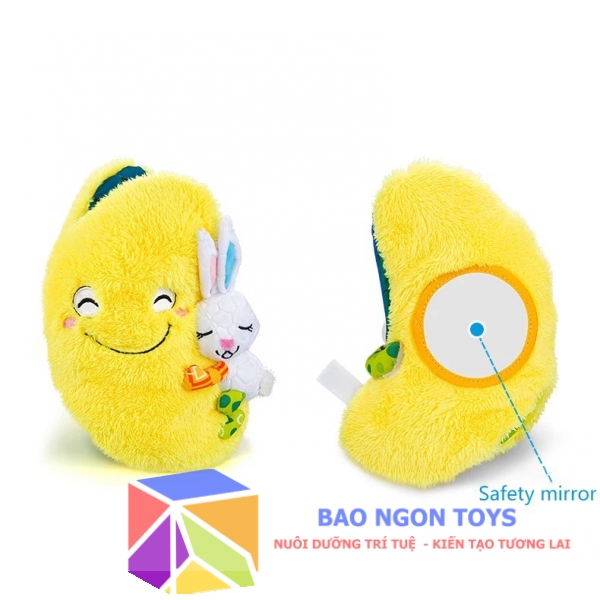 SÁCH VẢI 3D TƯƠNG TÁC THÚ NHỒI BÔNG , ĐỒ CHƠI TREO NÔI XE ĐẨY, NGƯỜI BẠN NHỎ CHO GIẤC NGỦ CỦA BÉ – BAO NGON TOYS - SV69