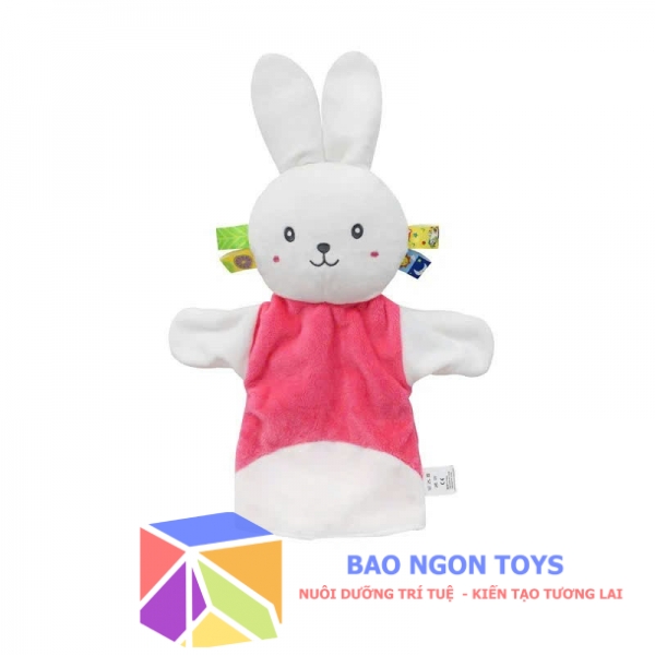 Rối tay vải hình thú dùng kể chuyện cho bé, đồ chơi tương tác cho trẻ mầm non, đồ chơi nhập vai - BAO NGON TOYS - DV11 